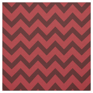 Tissu Motif de chevron rouge pourpre et marron