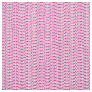 Tissu Motif de Coeurs Vavy en couleur rose