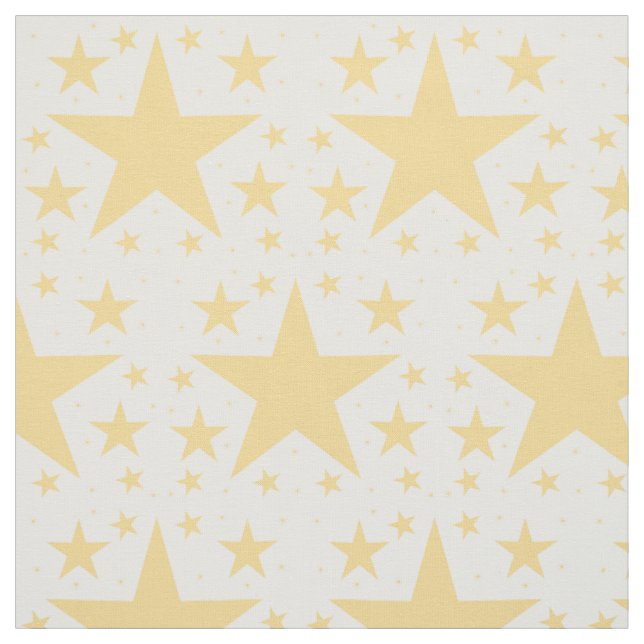 Tissu Motif de collection Superstar jaune (Échantillon)
