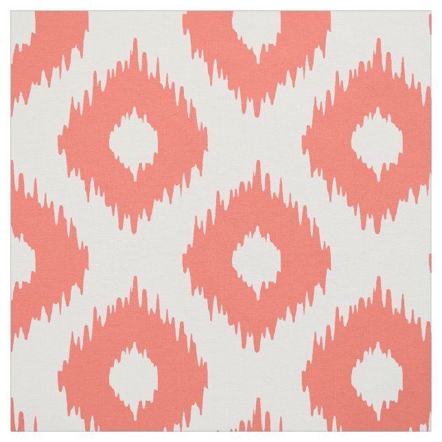 Tissu Motif de corail d'Ikat (Échantillon)