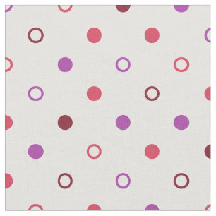 Tissu motif de corail violet chic et coloré