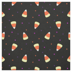 Tissu Motif de Corne de bonbons d'Halloween