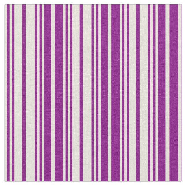 Tissu Motif de couleur beige et pourpre (Fermer)