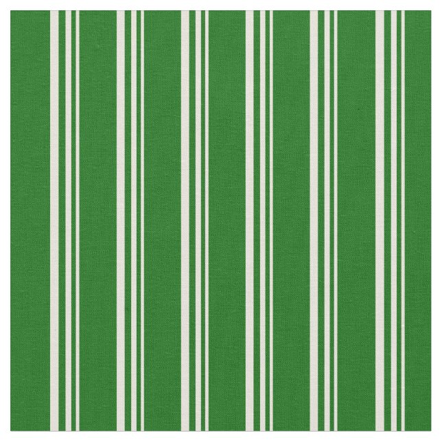 Tissu Motif de couleur beige et vert foncé (Fermer)