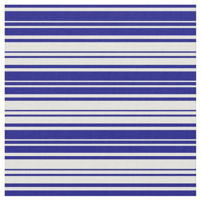 Tissu Motif de couleur bleue et beige (Fermer)