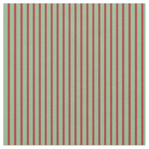 Tissu Motif de couleur rouge et verte de la mer foncée
