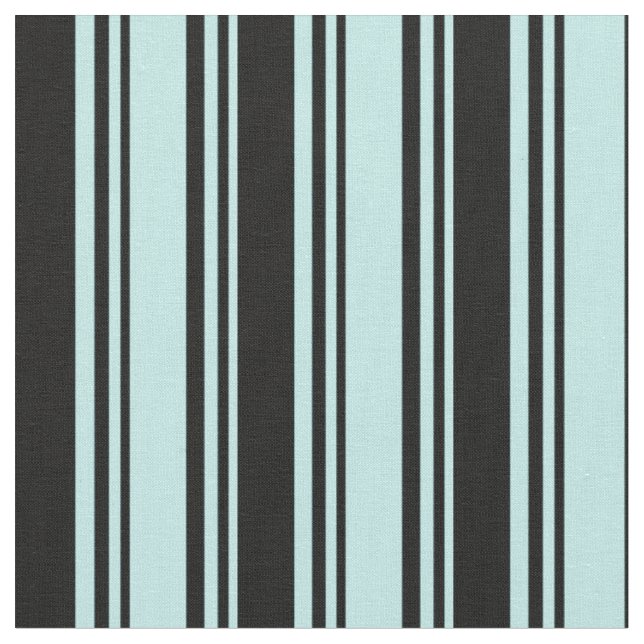 Tissu Motif de couleur turquoise et noire (Fermer)