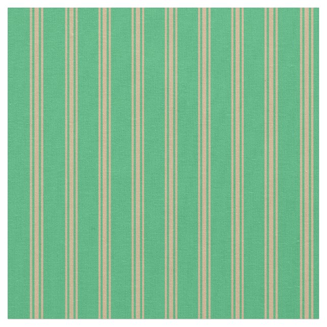 Tissu Motif de couleur vert mer et bronzé (Fermer)