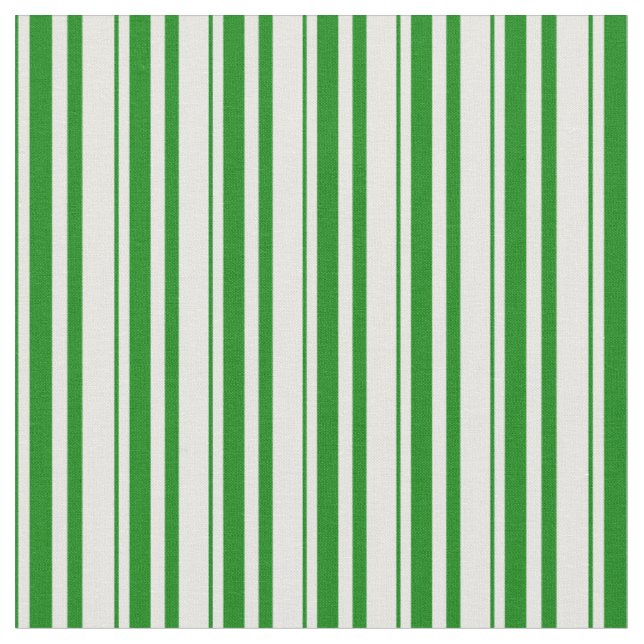 Tissu Motif de couleur verte et blanche (Fermer)