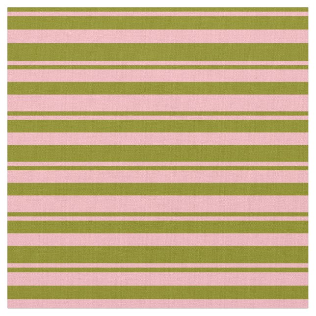 Tissu Motif de couleur verte et rose clair (Fermer)