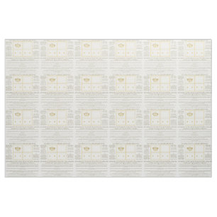 Tissu Motif de couture de broche de diadème de couronne