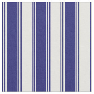 Tissu Motif de crème bleu et de menthe de minuit