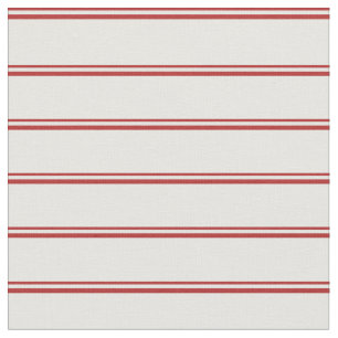 Tissu Motif de crème rouge et de menthe