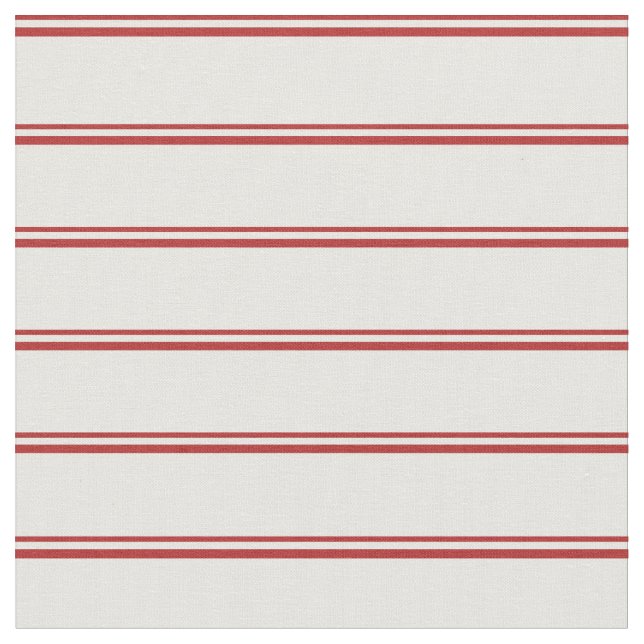 Tissu Motif de crème rouge et de menthe (Fermer)