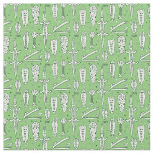 Tissu Motif de crocodile de croquis