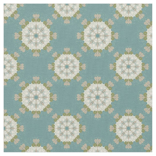Tissu Motif de damassé avec les éléments abstraits (Fermer)