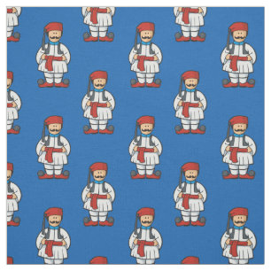 Tissu Motif de dessin animé Tsolias