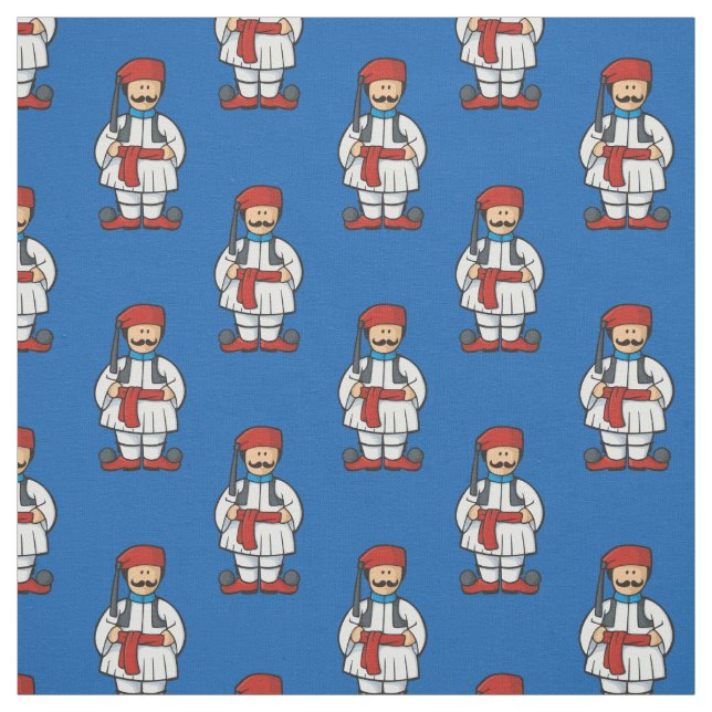 Tissu Motif de dessin animé Tsolias (Échantillon)