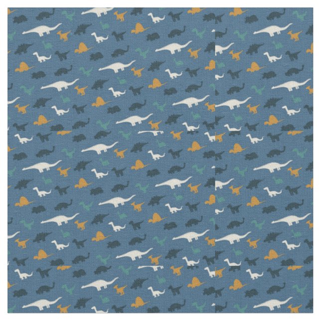 Tissu Motif de dinosaure spatial (Fermer)