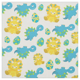 Tissu Motif De Dinosaures, Dinosaures Mignons, Baby Dino