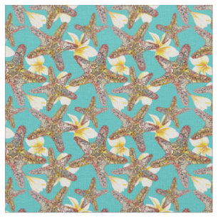 Tissu Motif de fantaisie d'étoiles de mer