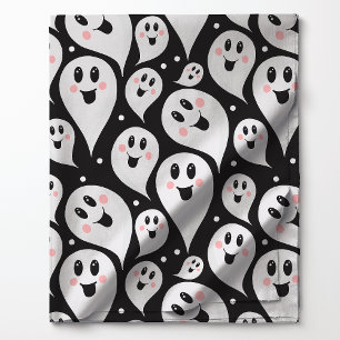 Tissu Motif de fantôme ludique Halloween