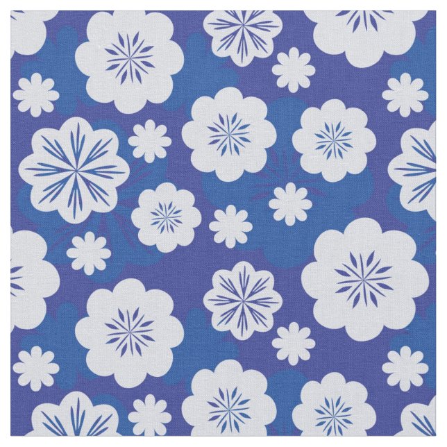 Tissu motif de fleur (Fermer)