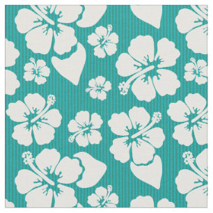 Tissu Motif de fleur hawaïen de ketmie