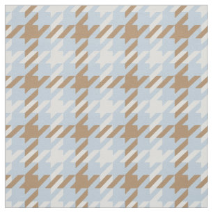 Tissu motif de fond bleu et beige rétro
