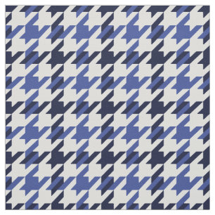 Tissu motif de fond bleu et blanc rétro
