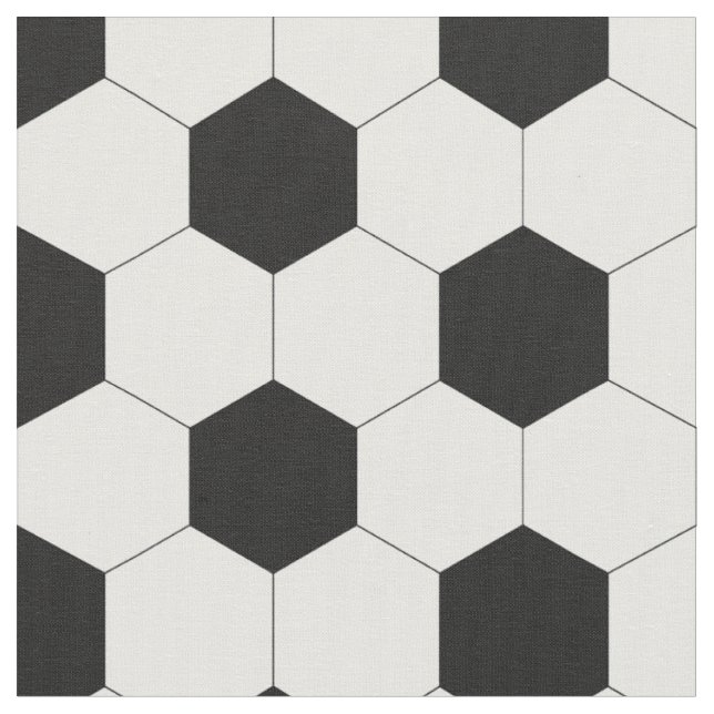 Tissu Motif de football (Fermer)