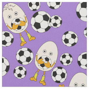 Tissu Motif de football Egghead