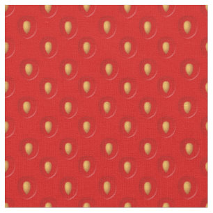 Tissu Motif de fraise