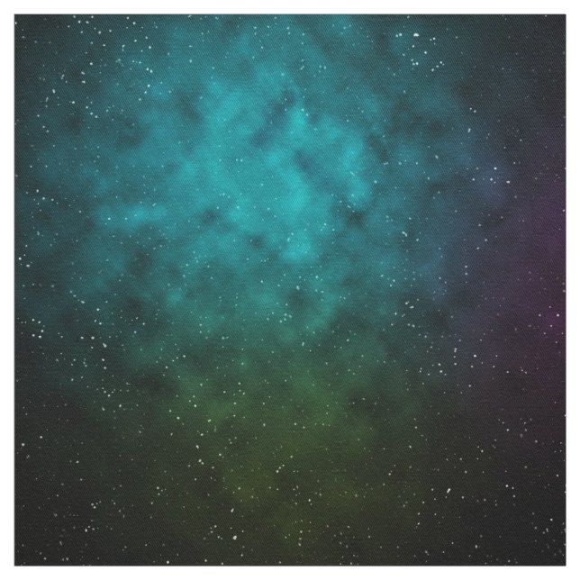 Tissu Motif de galaxie et d'espace (Échantillon)