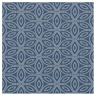 Tissu Motif de géométrie sacrée d'hiver