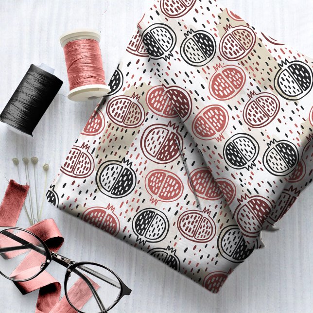 Tissu Motif de grenade à main tiré ID491 (Créateur téléchargé)