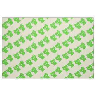 Tissu Motif de grenouille