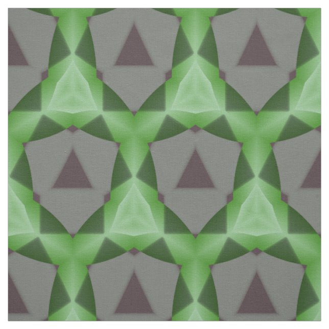 Tissu Motif de gris et de vert (Échantillon)