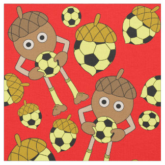 Tissu Motif de la noix de football