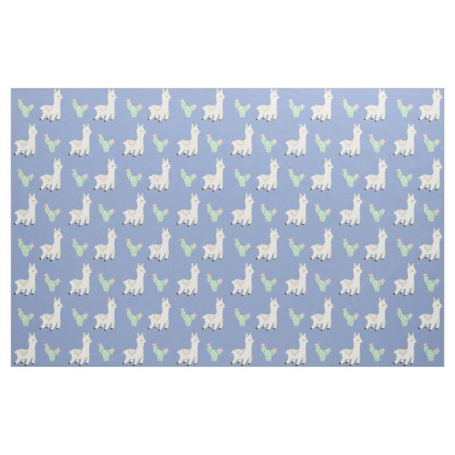Tissu Motif de lama (Fat Quarter)