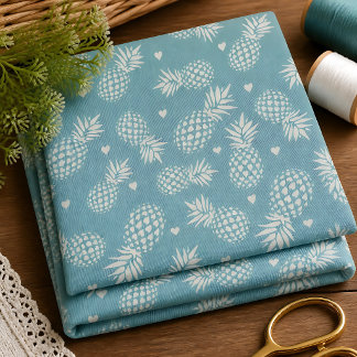 Tissu Motif de l'ananas joueur