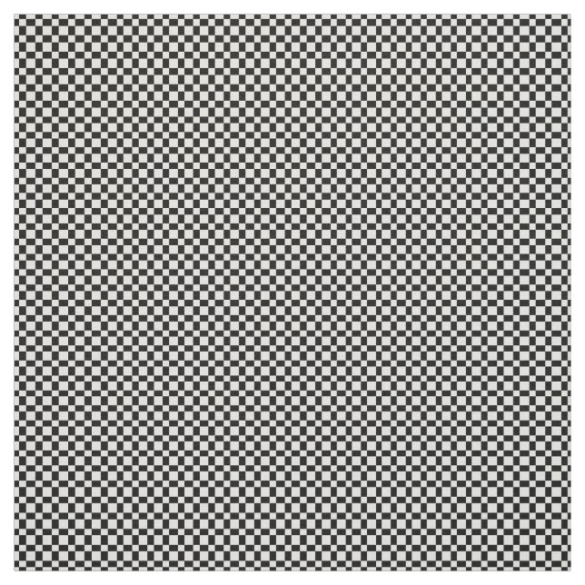 Tissu Motif de l'Cool de la  noire et blanche (Échantillon)