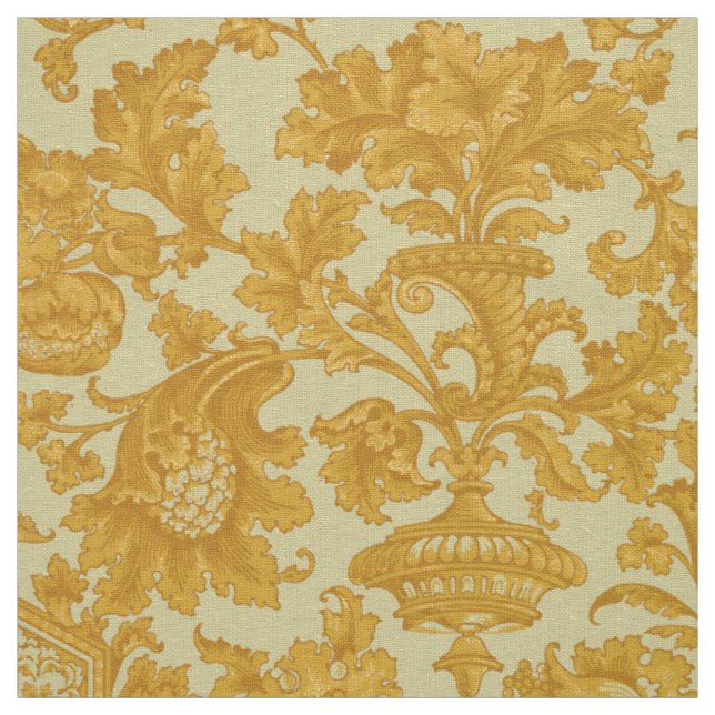 Tissu Motif de l'époque victorienne Cornucopia & Urn Flo (Échantillon)