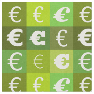 Tissu Motif de l'euro