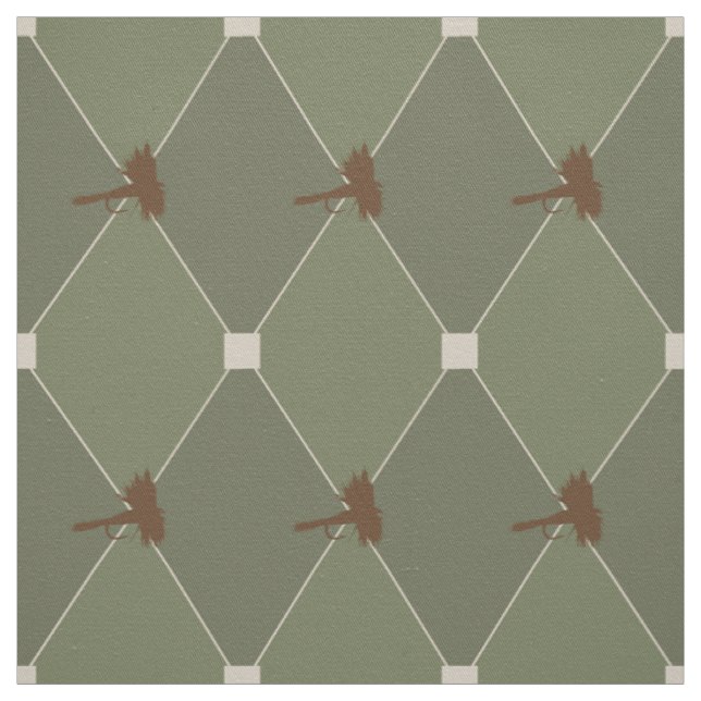 Tissu Motif de l'Harlequin Fly Fishing Lures (Échantillon)