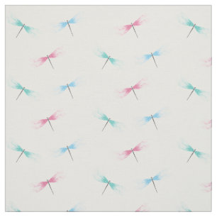 Tissu Motif de libellules