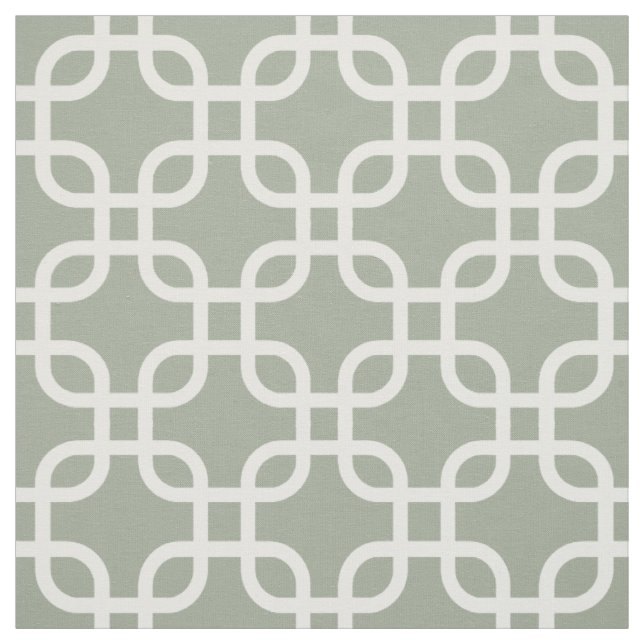Tissu Motif de liens géométriques de la taille (Échantillon)