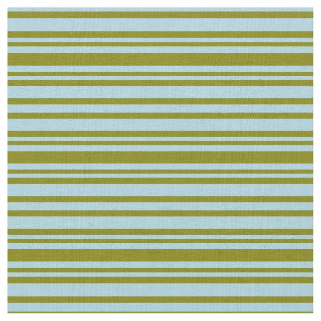Tissu Motif de lignes bleu clair et vert (Fermer)