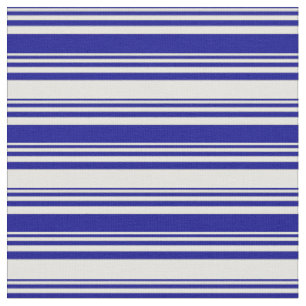 Tissu Motif de lignes bleu foncé et jaune clair