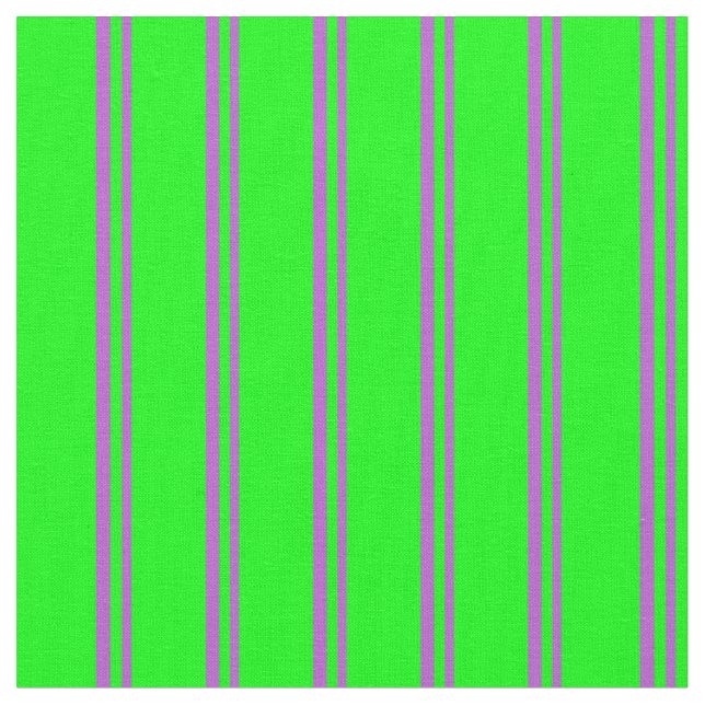 Tissu Motif de lignes couleur orchidée et citron vert (Fermer)